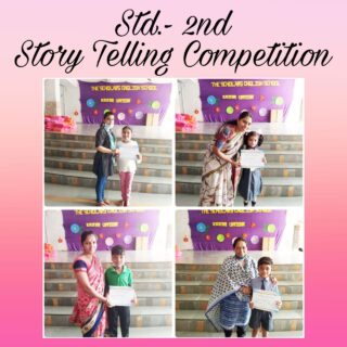 scholars school Bhiwandi storytelling competition 2021-22