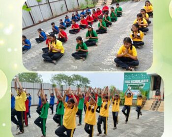 International Yoga Day Celebration 2022-23 - The scholars English High school Bhiwandi 5